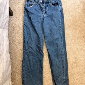 Wild Fable Women's Straight Leg Jeans in Blue